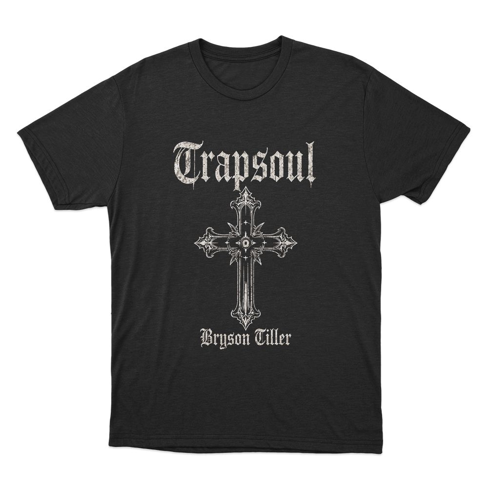 Bryson Tiller Trapsoul Gothic Cross Unisex T Shirt Black Bryson Tiller Trapsoul Gothic Cross Unisex T Shirt Black