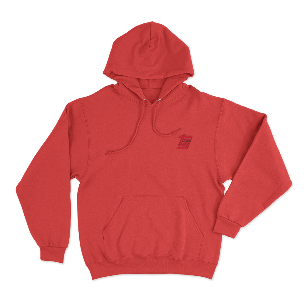 Bryson Tiller Trapsoul TS Logo Unisex Hoodie Red Bryson Tiller Trapsoul TS Logo Unisex Hoodie Red