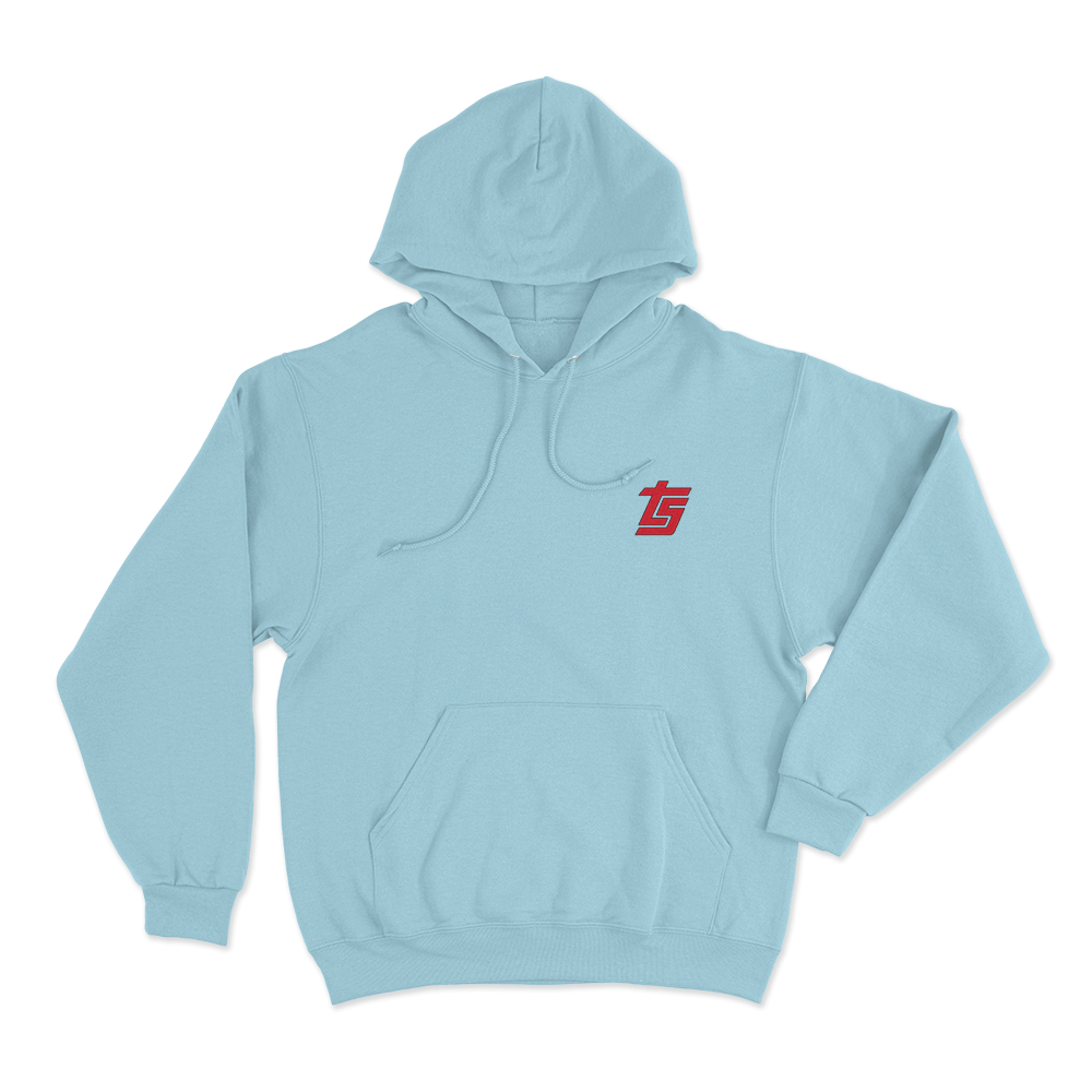 Bryson Tiller Trapsoul TS Logo Unisex Hoodie Sky Blue Bryson Tiller Trapsoul TS Logo Unisex Hoodie Sky Blue